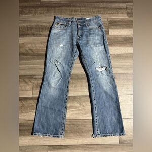 Mens Ariat M4 Bootcut Jeans Size 32x32 Western Cowboy Pants Distressed Workwear